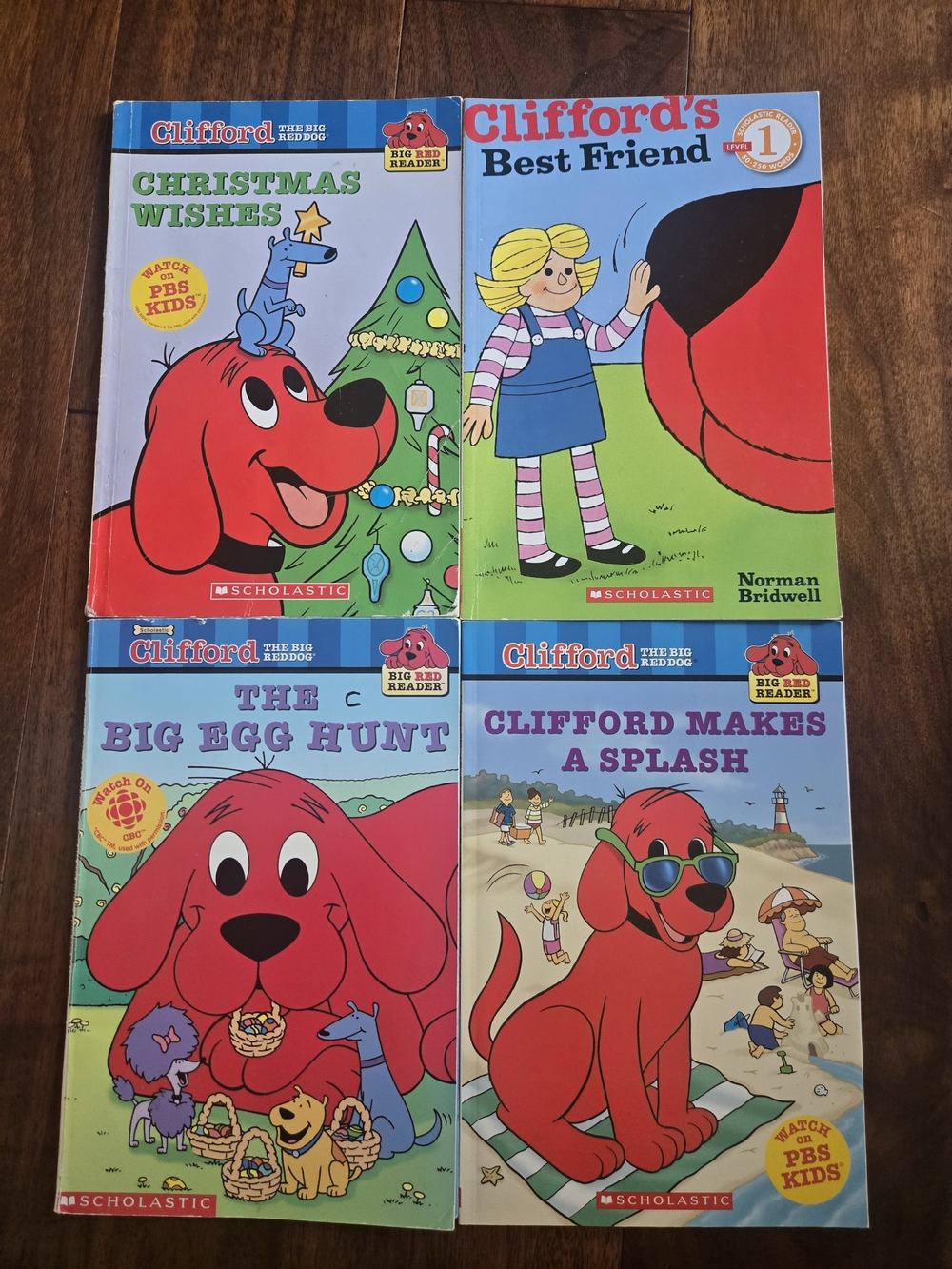 Clifford The Big Red Dog Readers Book Lot